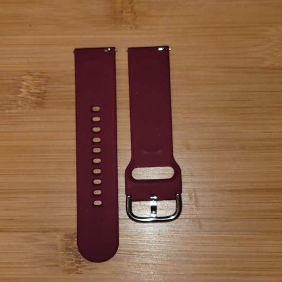 GEAK 3 Pack 20mm Silicone Watch Bands Small Black/Fuchsia/Sand Pink - Picture 6 of 7